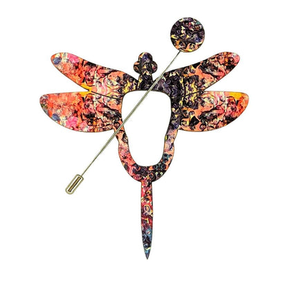 Dragonfly Scarf Pin
