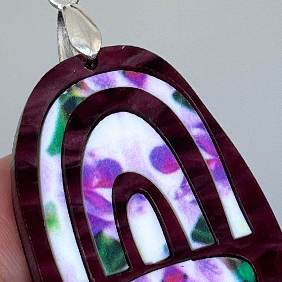 Pink 'Tara' Pendant (FREE Brooch)