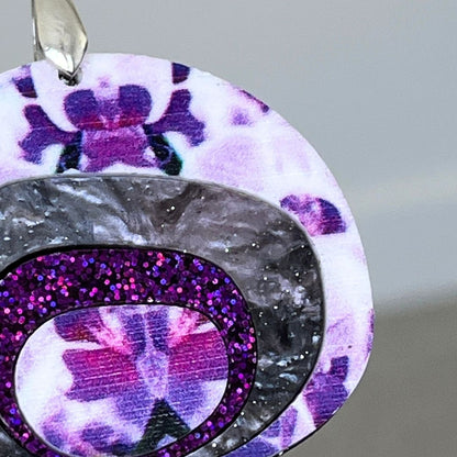Pink 'Nova' Pendant (FREE Brooch)