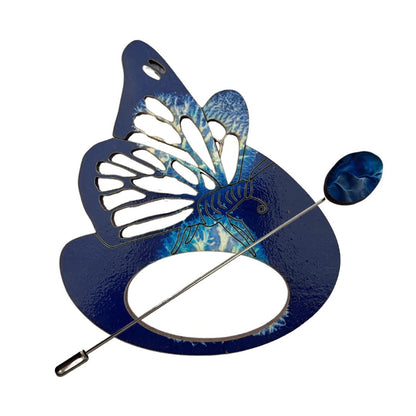Butterfly Scarf Pin (5 Colors)