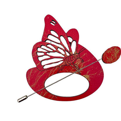 Butterfly Scarf Pin (5 Colors)