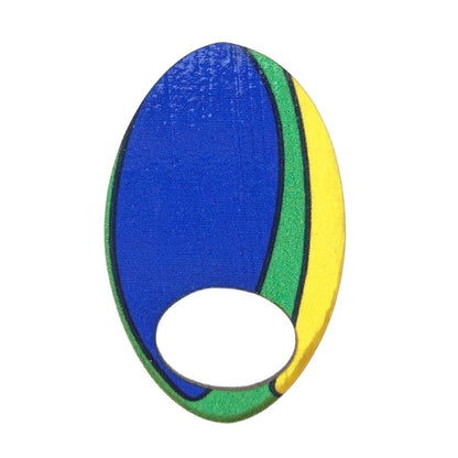 Rugby Colours - Glasses Brooches