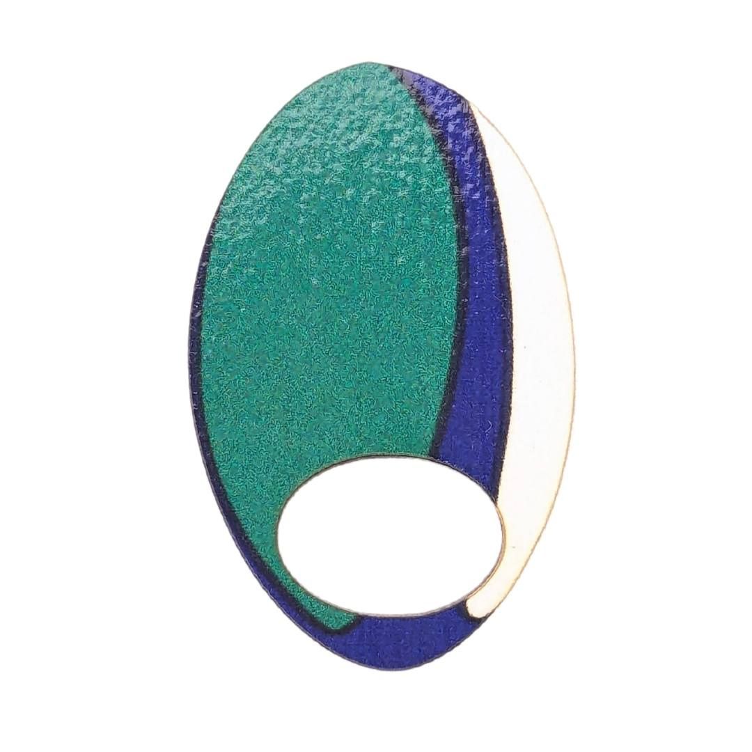 Rugby Colours - Glasses Brooches