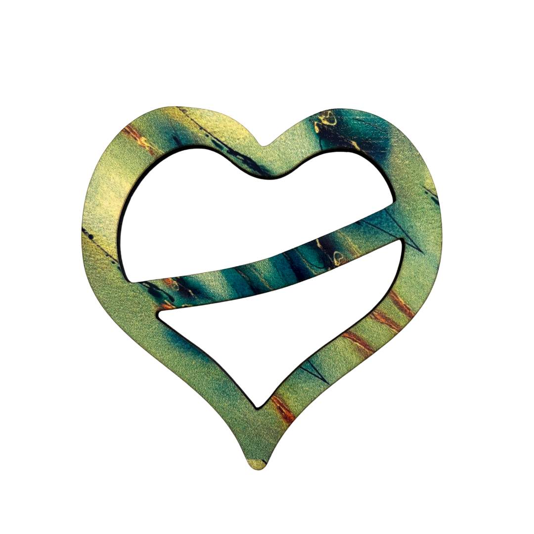 Heart Scarf Rings (7 Colors)