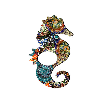 Seahorse Glasses Brooch (7 Colors)