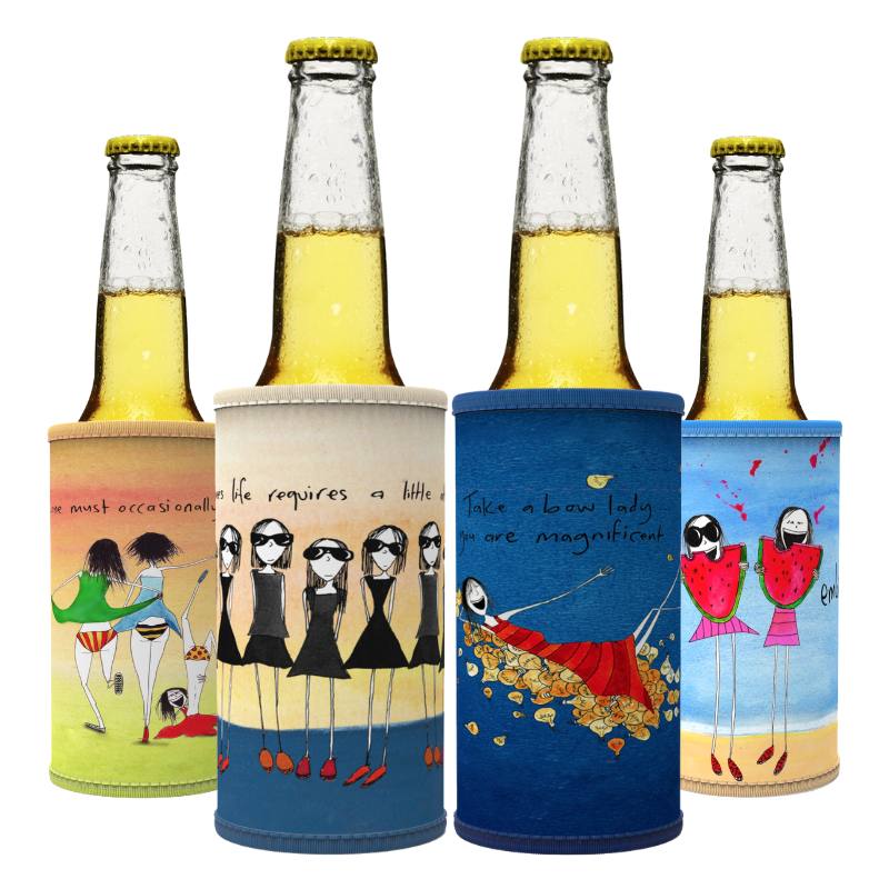 4 Pack Best Sellers - Slim Stubby Cooler