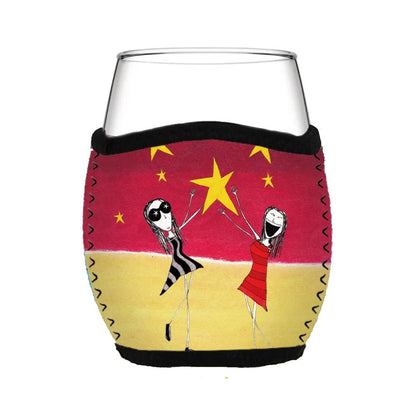 'Who said wine doesn't make us more fabulous' - Stemless Glass Cooler