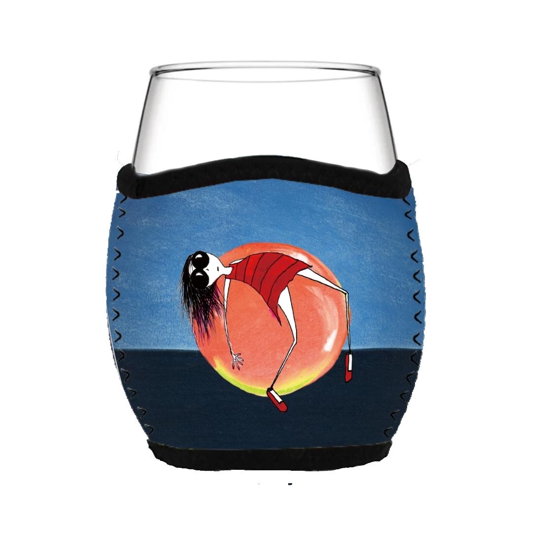 'We've run out of wine' - Stemless Glass Cooler