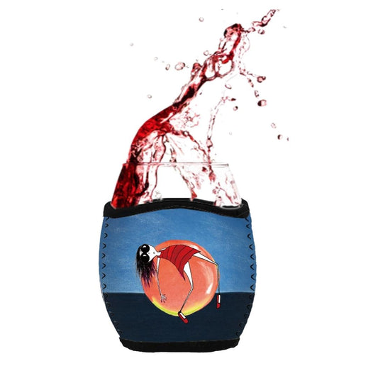 'We've run out of wine' - Stemless Glass Cooler