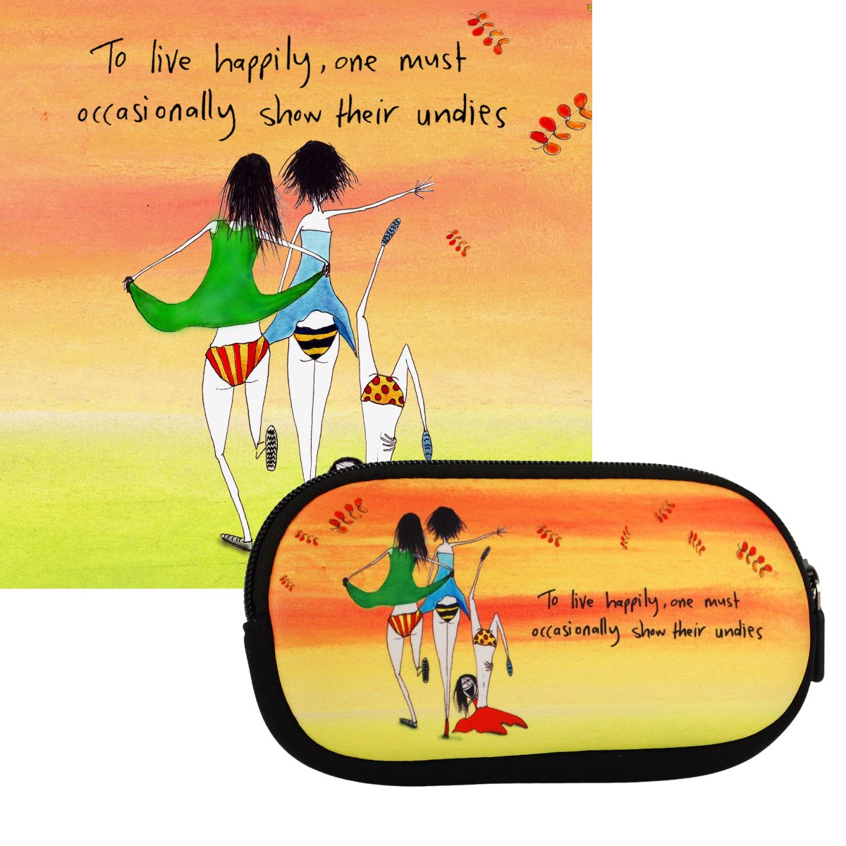 Sunglasses 3pk (Undies, Cutest, Not Fab)