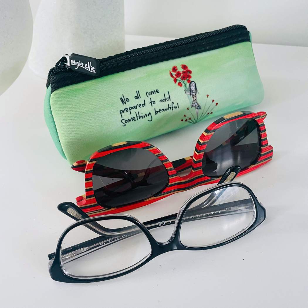 'We all come prepared to add something beautiful' Sunglasses Case