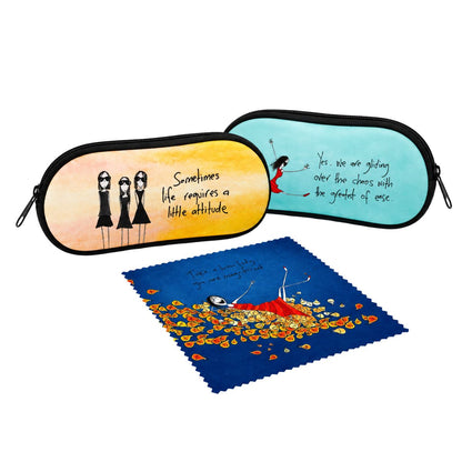 FREE Lens Cloth with 2 Sunglasses Cases