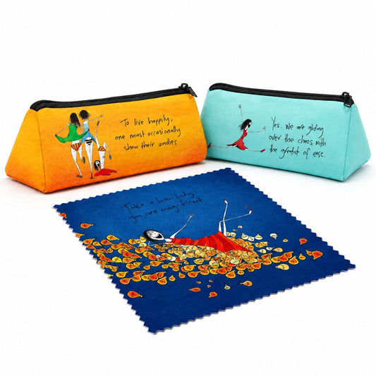 FREE Lens Cloth with 2 Sunglasses Cases