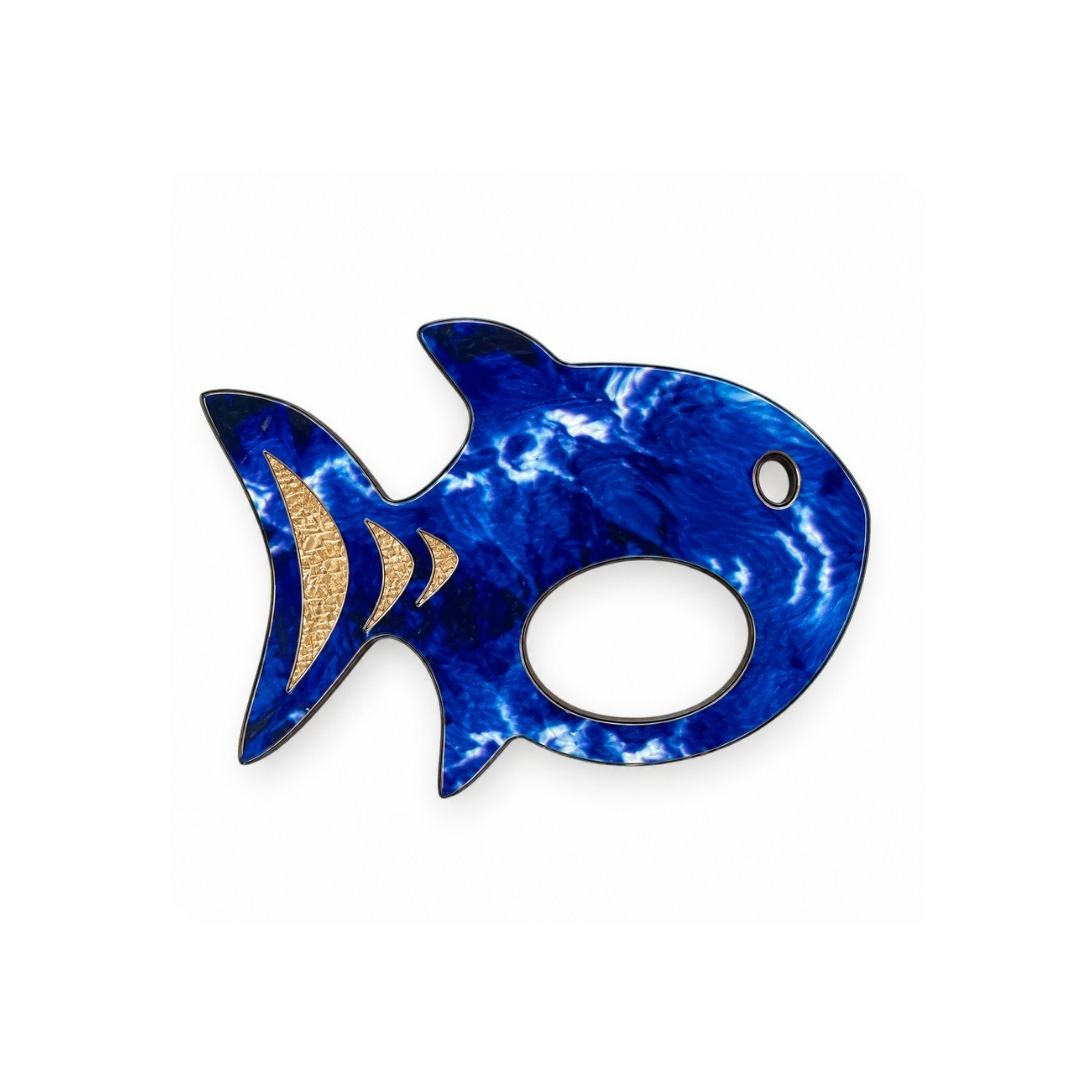 Fish Glasses Brooch • Multiple Colours