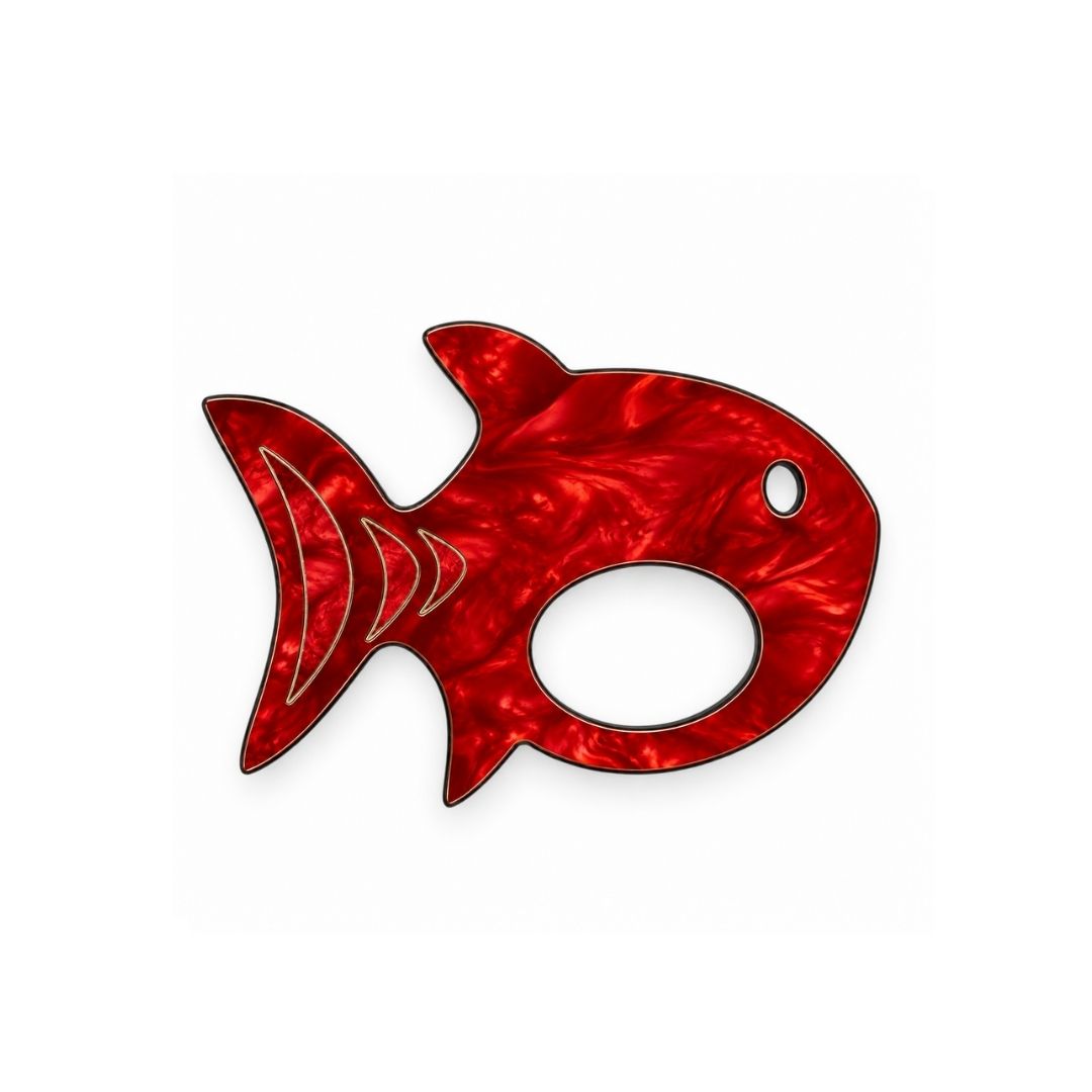 Fish Glasses Brooch • Multiple Colours