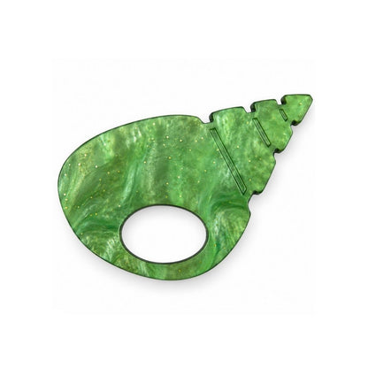 Shell Glasses Brooch • Multiple Colours