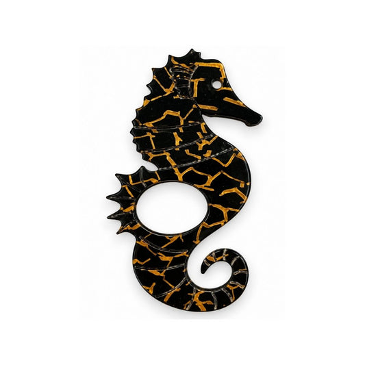 Seahorse Glasses Brooch • Multiple Colours
