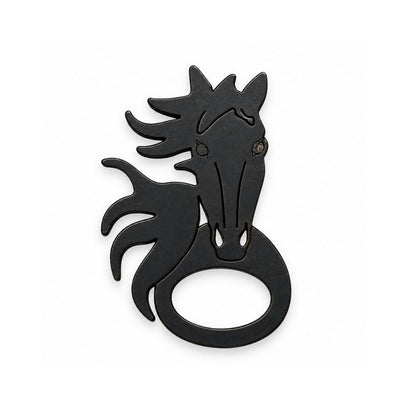 Horse Glasses Brooch • Multiple Colours