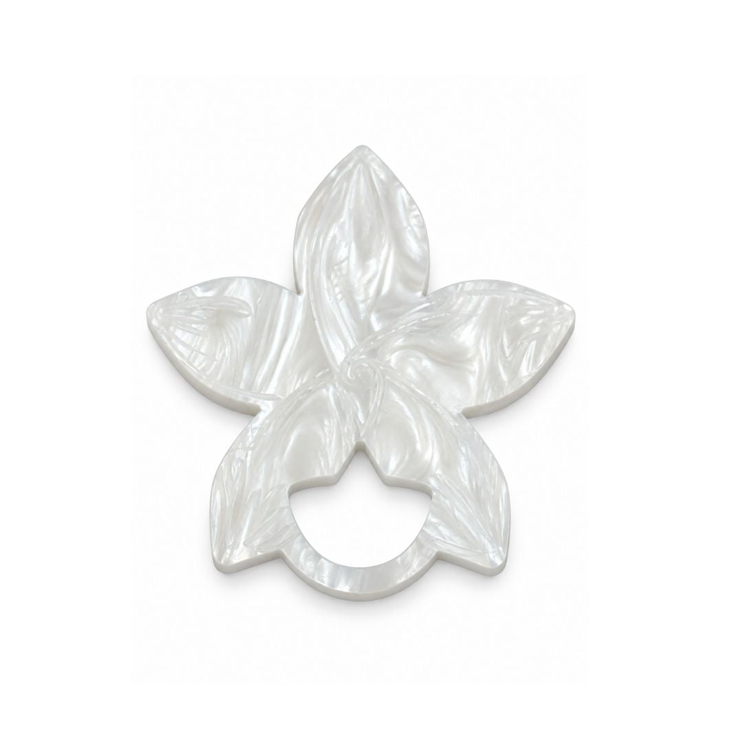 Frangipani Glasses Brooch • Multiple Colours