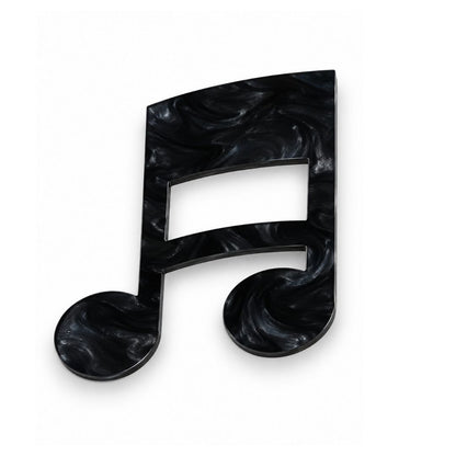 Musical Notes Glasses Brooch • Multiple Colours